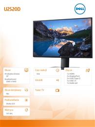 Monitor U2520D 25 cali IPS LED QHD/HDMI/DP/USB-C/5Y PPG-265304