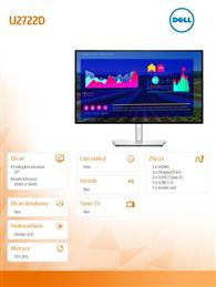 Dell UltraSharp 27 Monitor- U2722D - 68.47cm (27")-1054329