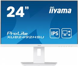 Monitor 23.8 cala XUB2492HSU-W5 IPS,HDMI,DP,VGA,USB,HAS(150mm),biały -2231637