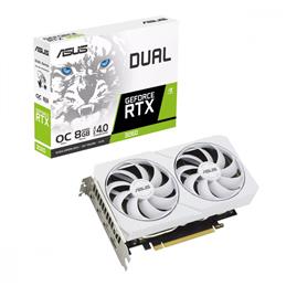 Karta graficzna GeForce RTX 3060 Dual OC 8GB GDDR6 128bit 3DP biała-3027191